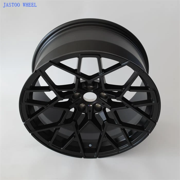 Matte Black 19 Inch Forged Aluminum Car Wheel For BMW